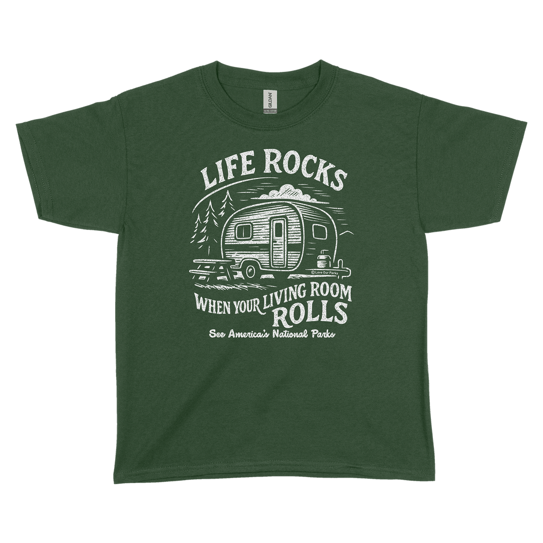 Life Rocks Camper Youth Tee