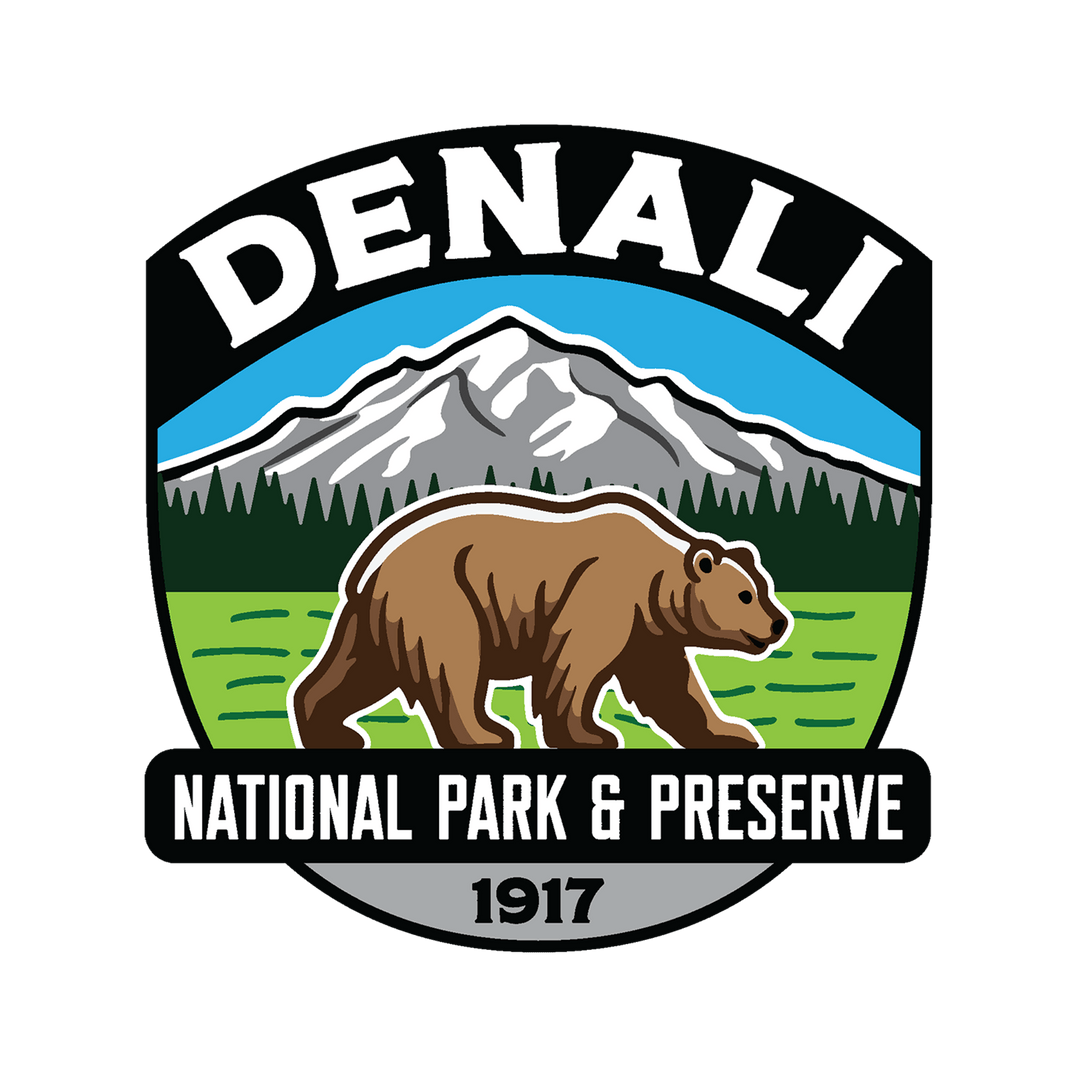 Denali National Park Sticker