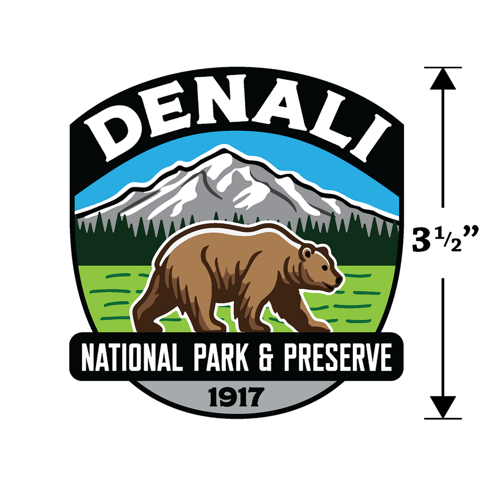 Denali National Park Sticker