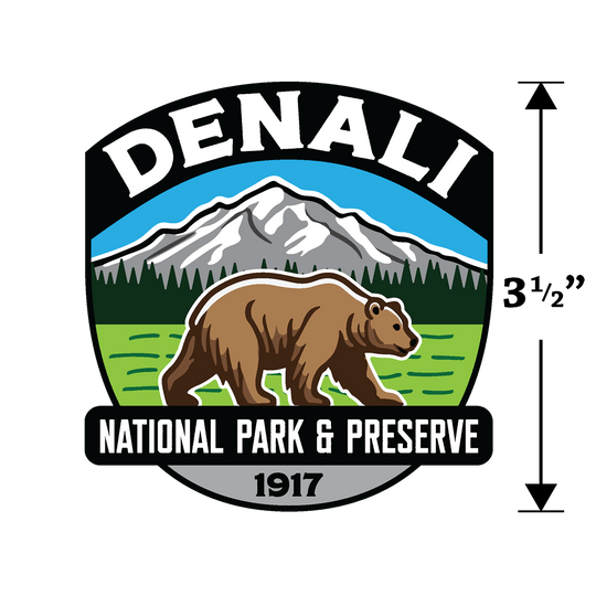 Denali National Park Sticker