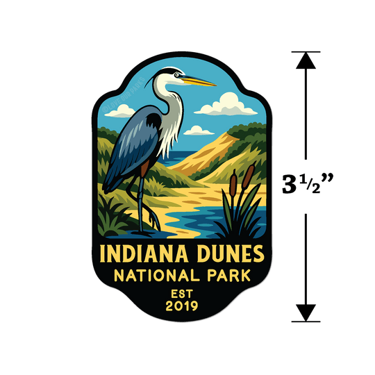 Indiana Dunes National Park Sticker