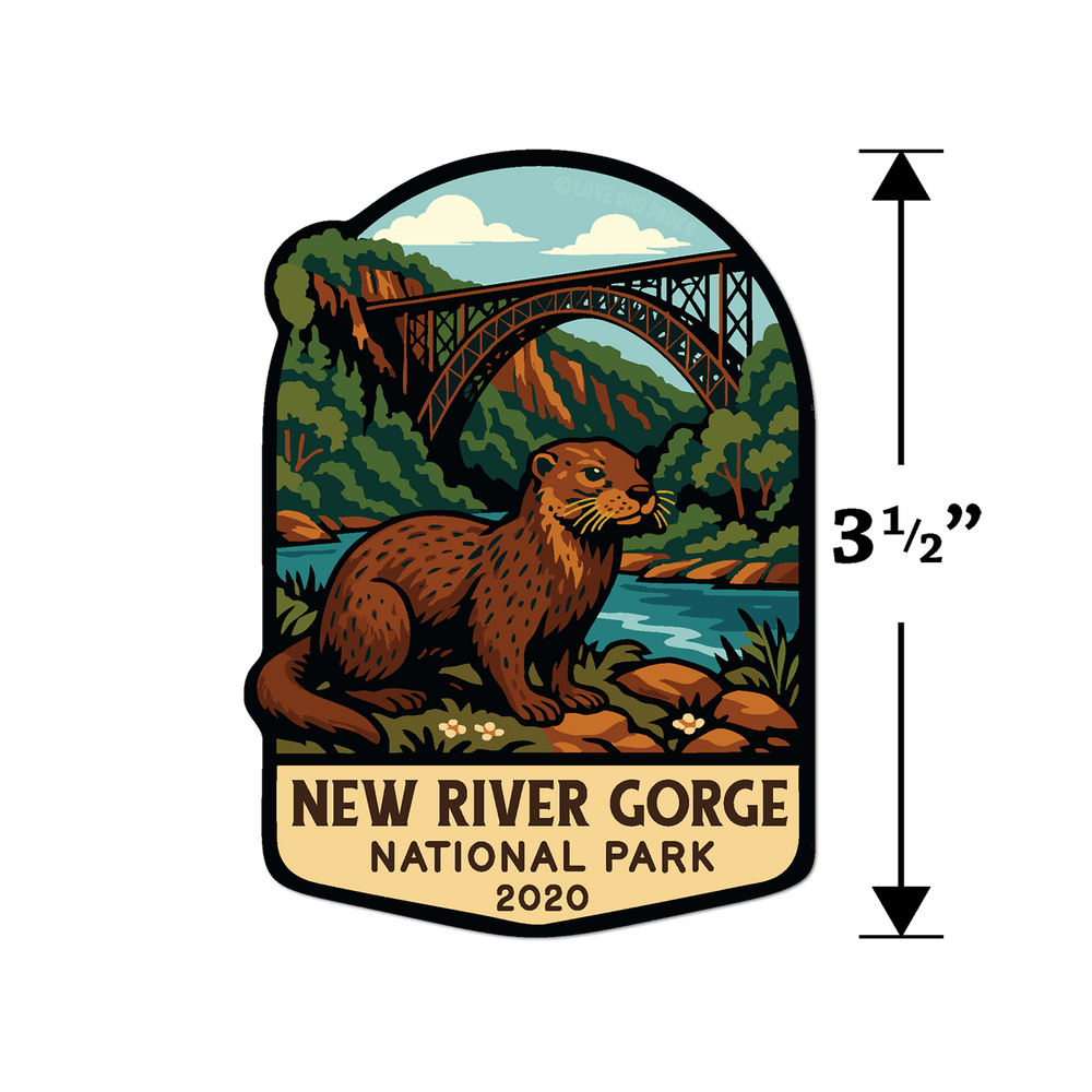 New River Gorge National Park Sticker