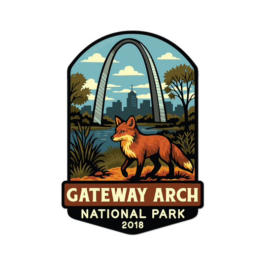 Gateway Arch National Park Sticker