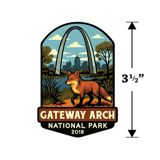 Gateway Arch National Park Sticker