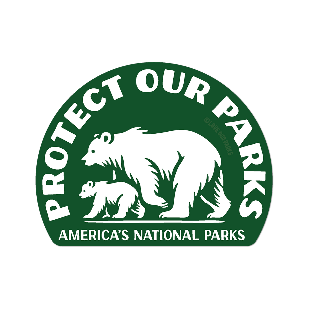 Protect Our Parks Sticker