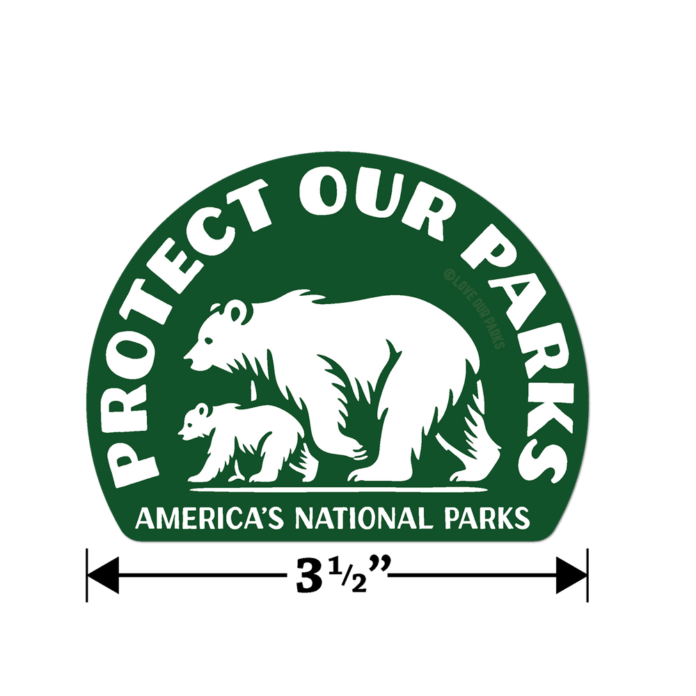 Protect Our Parks Sticker