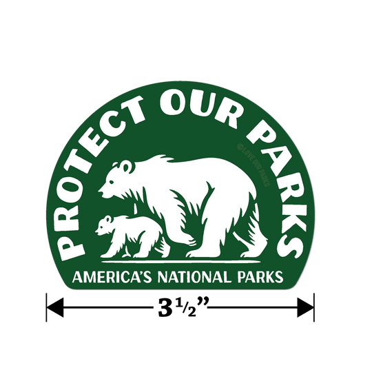 Protect Our Parks Sticker