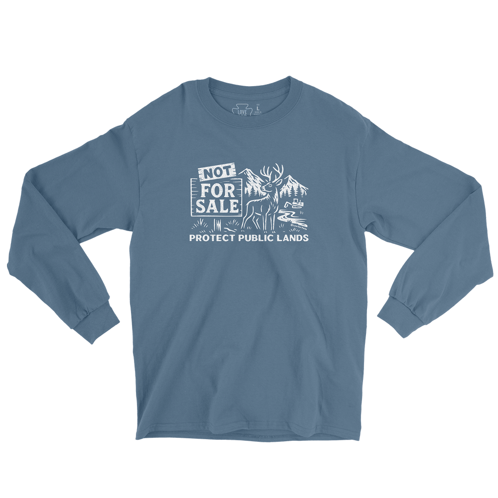 Protect Public Lands Deer Long Sleeve Tee