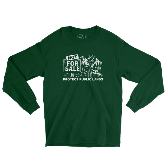 Protect Public Lands Deer Long Sleeve Tee