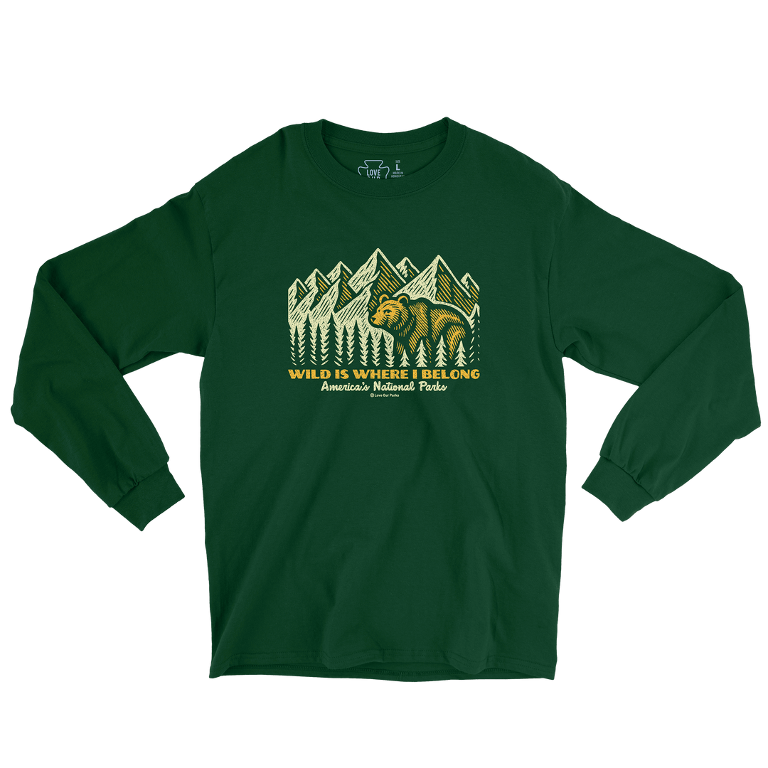Wild Is Where I Belong Long Sleeve Tee