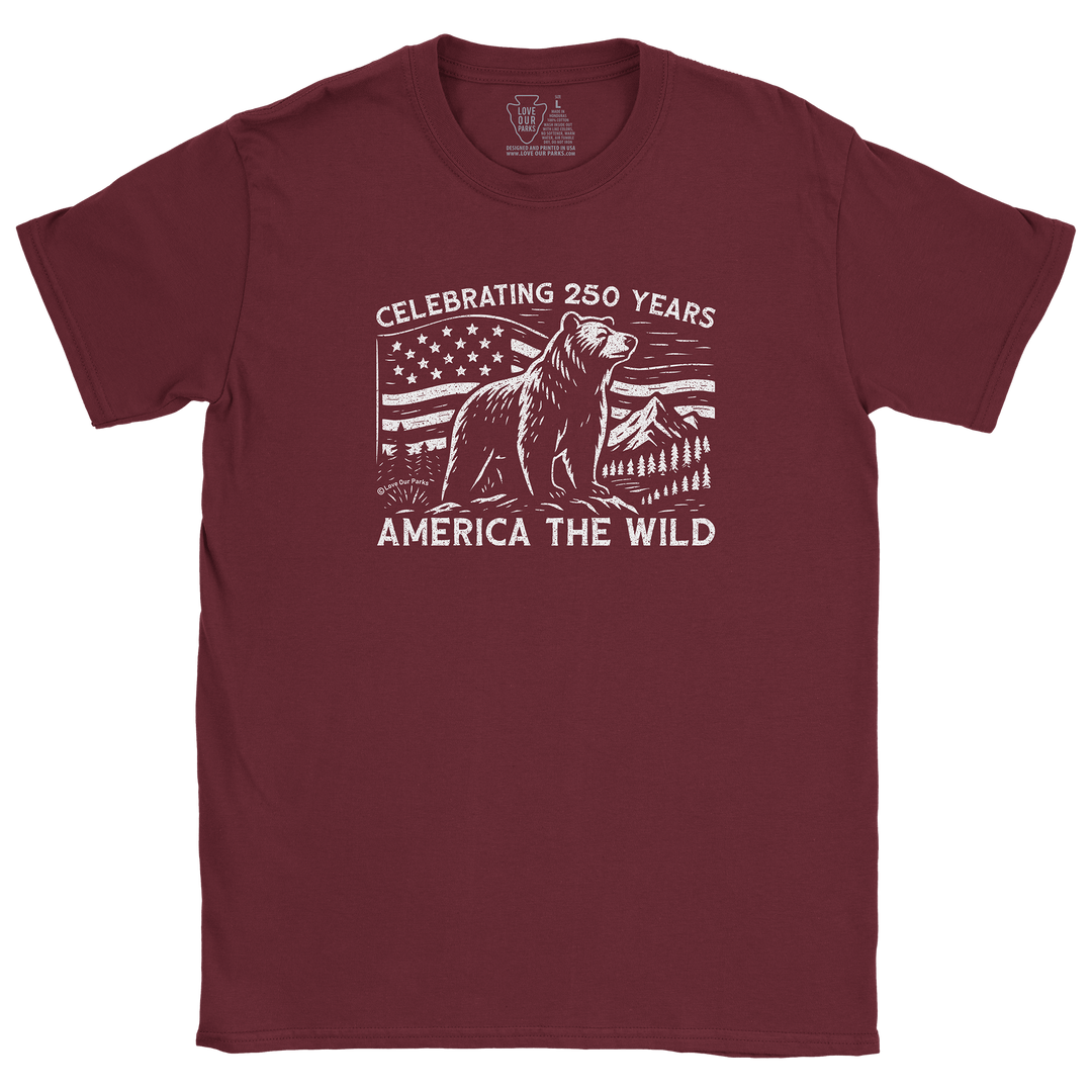 America The Wild Tee
