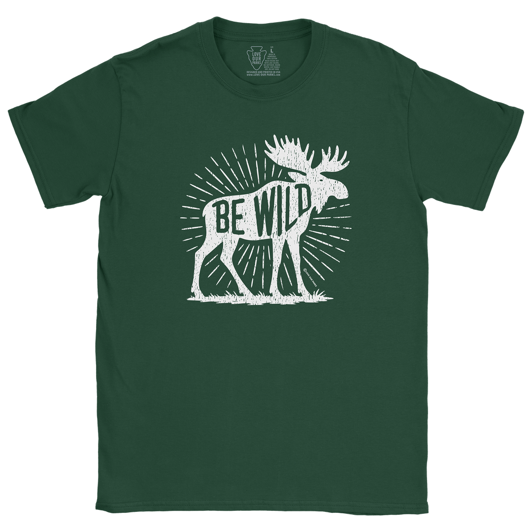 Be Wild Moose Tee