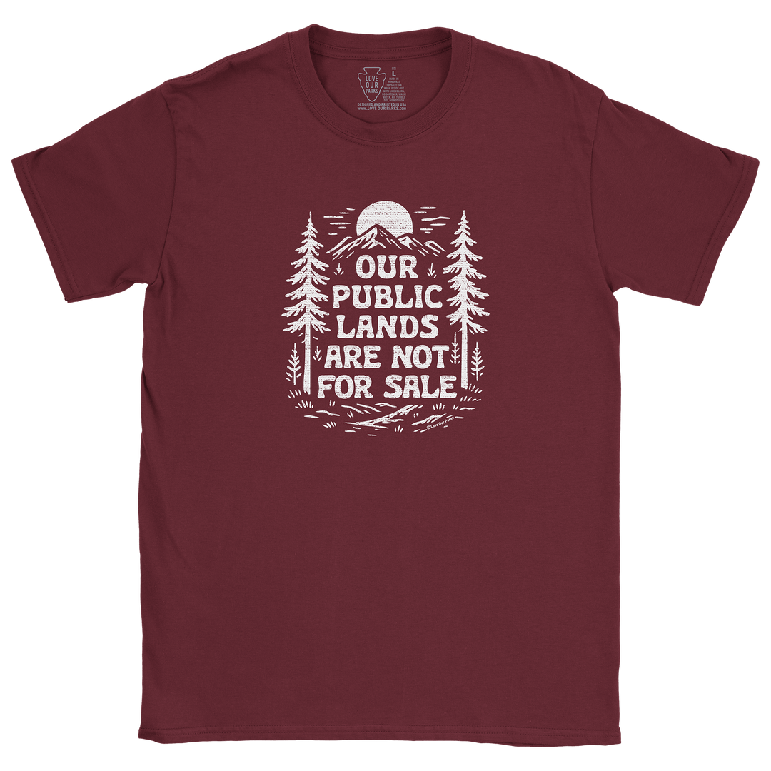 Public Lands Not For Sale Tee