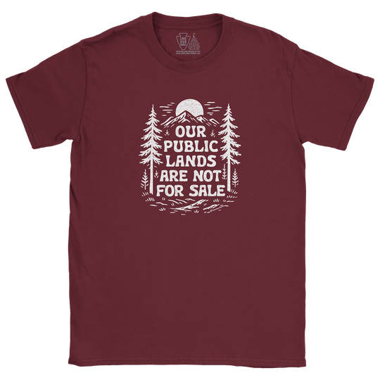 Public Lands Not For Sale Tee