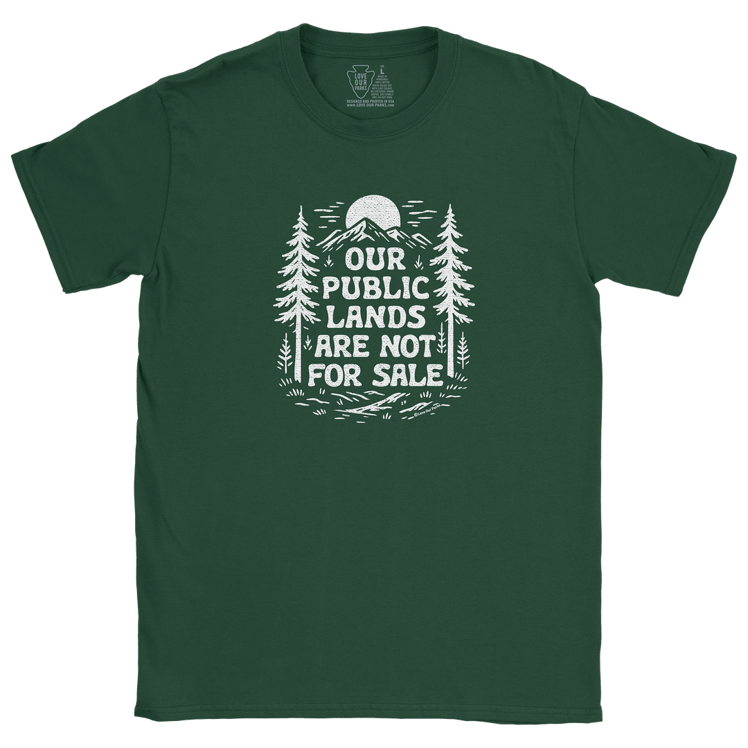 Public Lands Not For Sale Tee