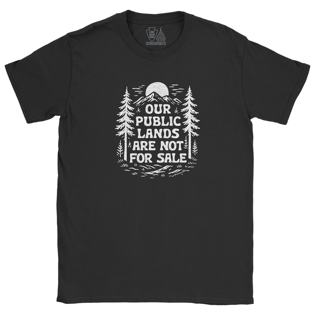 Public Lands Not For Sale Tee