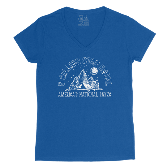 Five Billion Star Hotel Women's V-Neck Tee