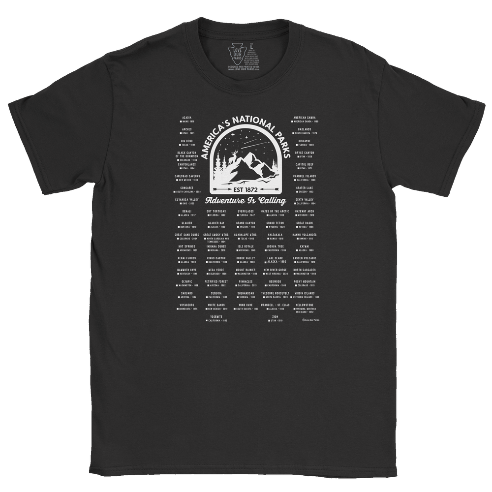 Mark Your 63 Parks Tee