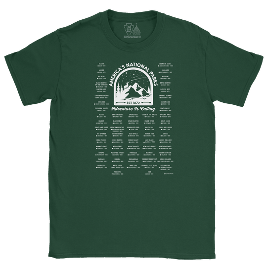 Mark Your 63 Parks Tee