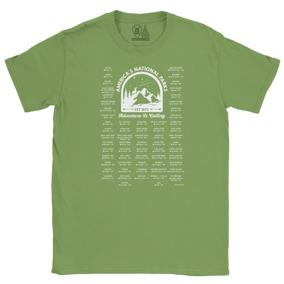 Mark Your 63 Parks Tee