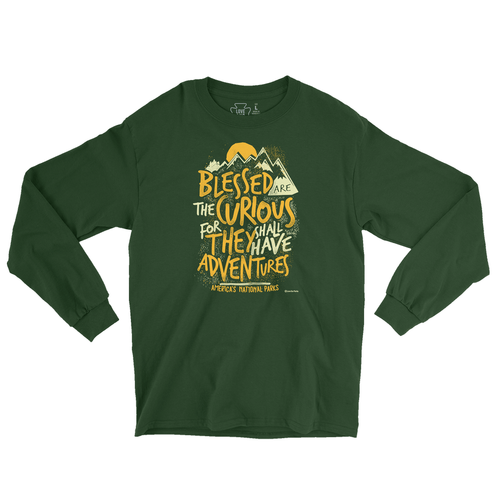 Blessed Are The Curious Long Sleeve Tee