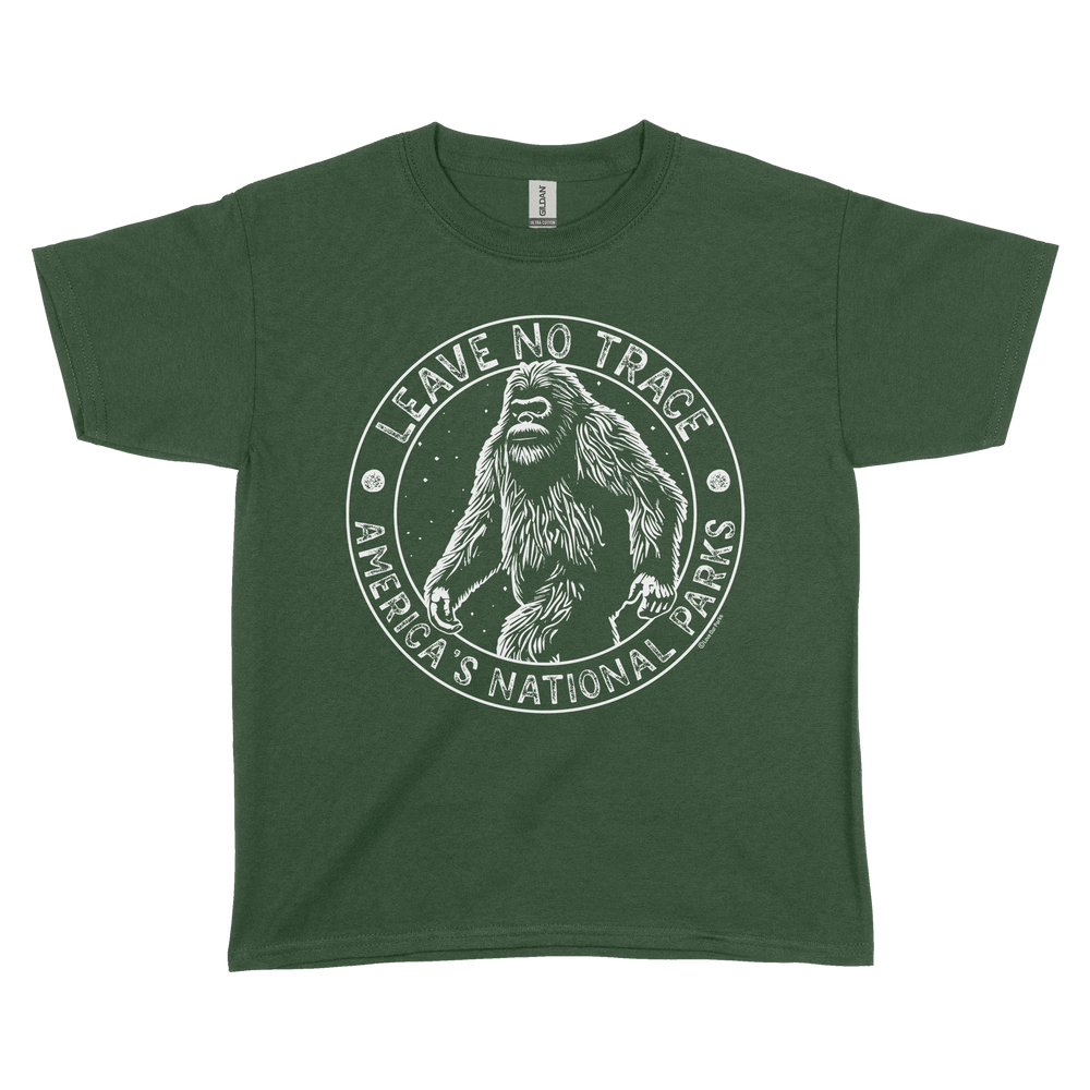 Leave No Trace Bigfoot Youth Tee