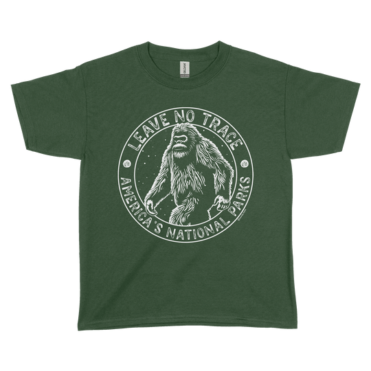 Leave No Trace Bigfoot Youth Tee