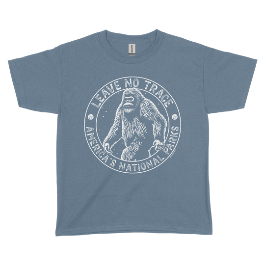 Leave No Trace Bigfoot Youth Tee