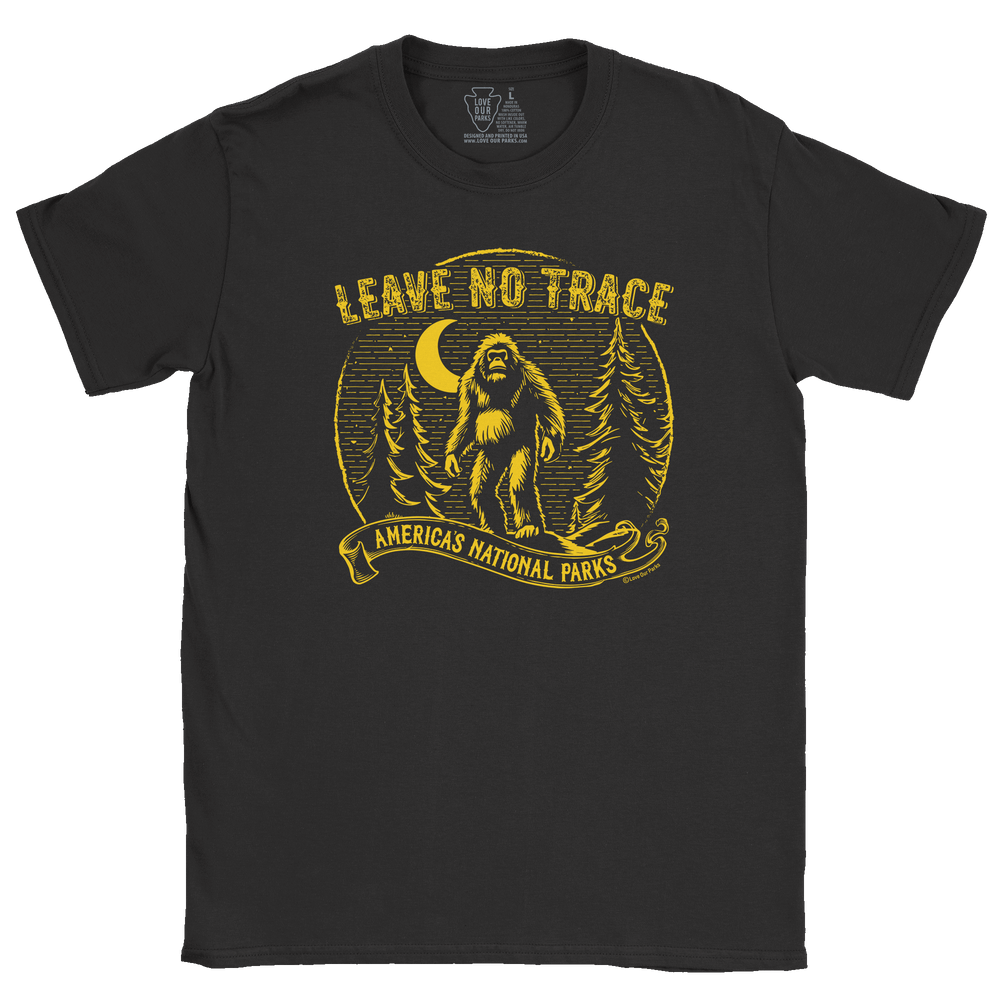 Leave No Trace Bigfoot Vintage Tee