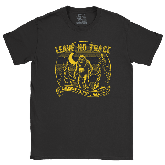 Leave No Trace Bigfoot Vintage Tee
