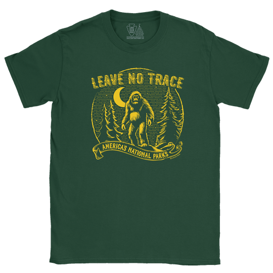 Leave No Trace Bigfoot Vintage Tee