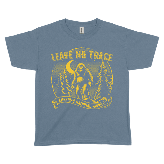Leave No Trace Bigfoot Vintage Youth Tee
