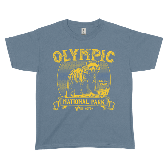 Olympic Natoinal Park Vintage Youth Tee