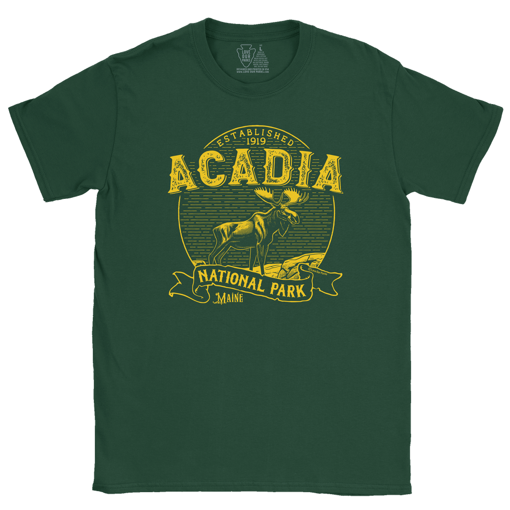 Acadia National Park Vintage Tee