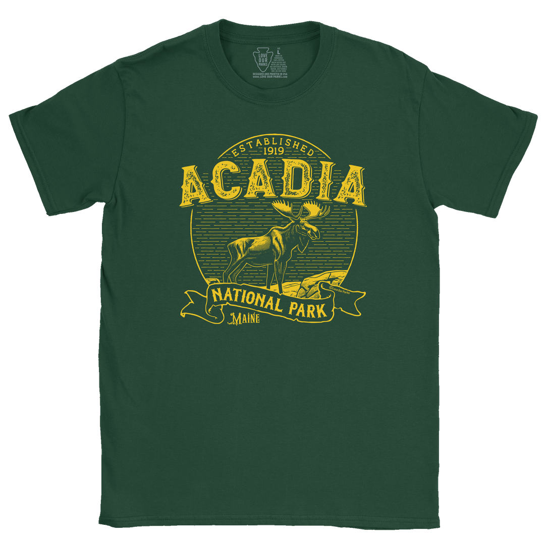 Acadia National Park Vintage Tee