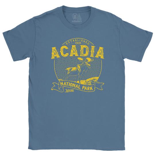 Acadia National Park Vintage Tee