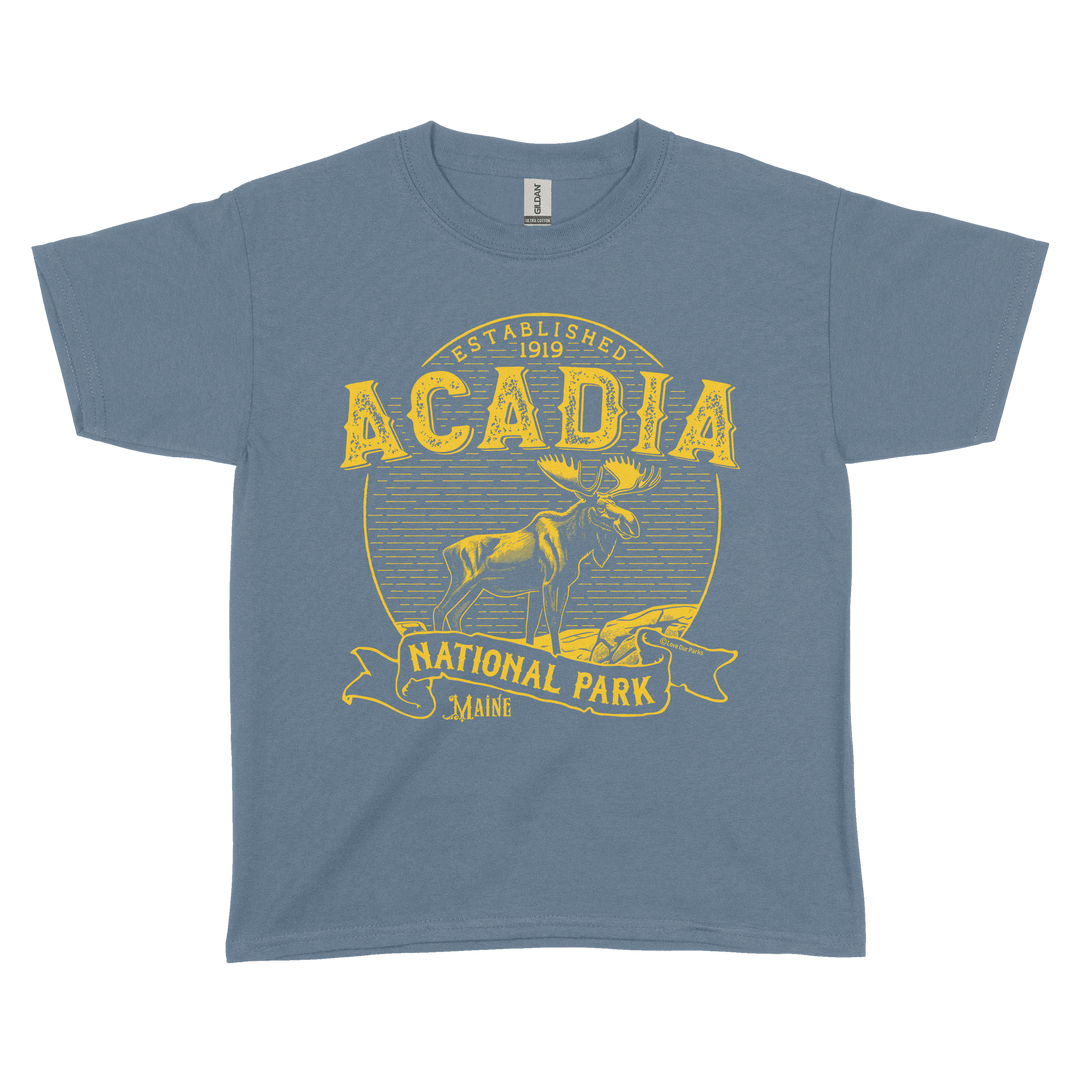 Acadia National Park Vintage Youth Tee