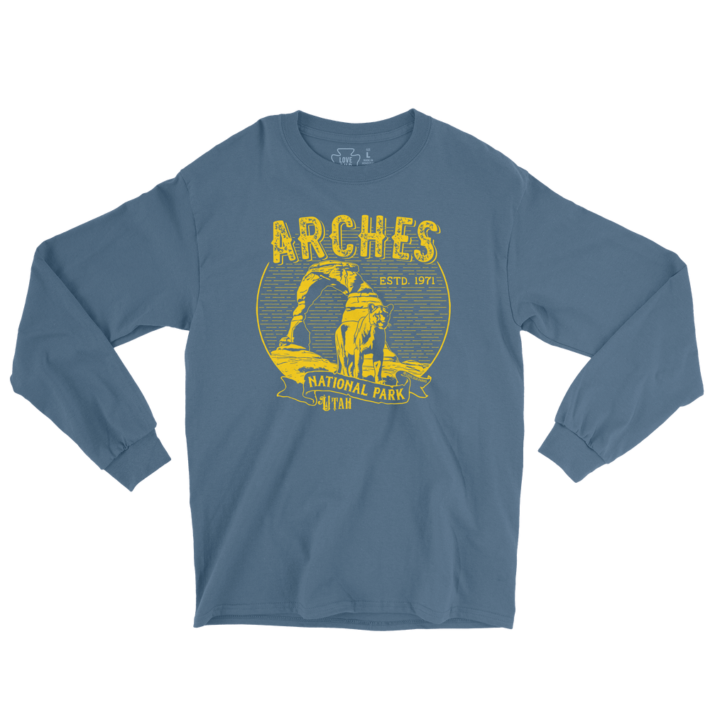 Arches National Park Vintage Long Sleeve Tee