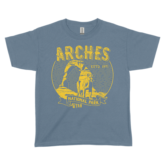 Arches National Park Vintage Youth Tee