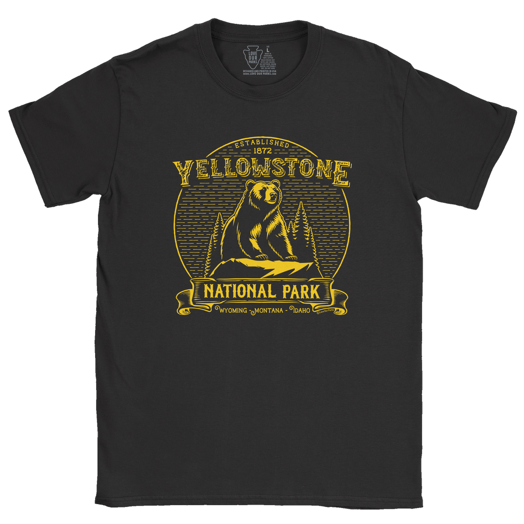 Yellowstone National Park Vintage Tee Shirt