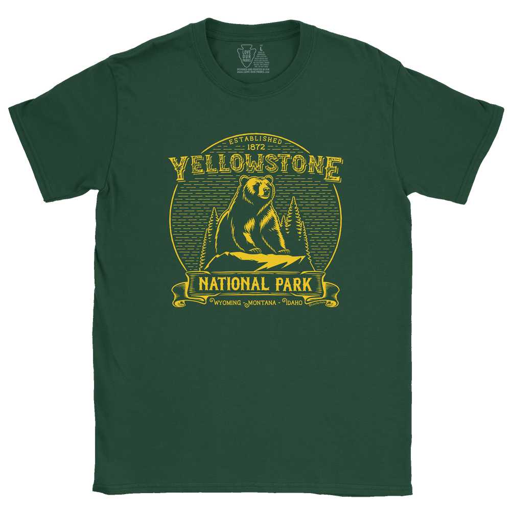 Yellowstone National Park Vintage Tee Shirt