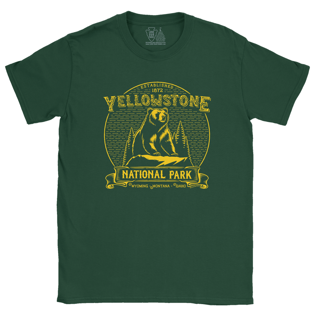 Yellowstone National Park Vintage Tee Shirt