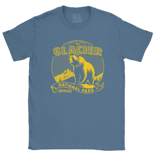 Glacier National Park Vintage T-Shirt