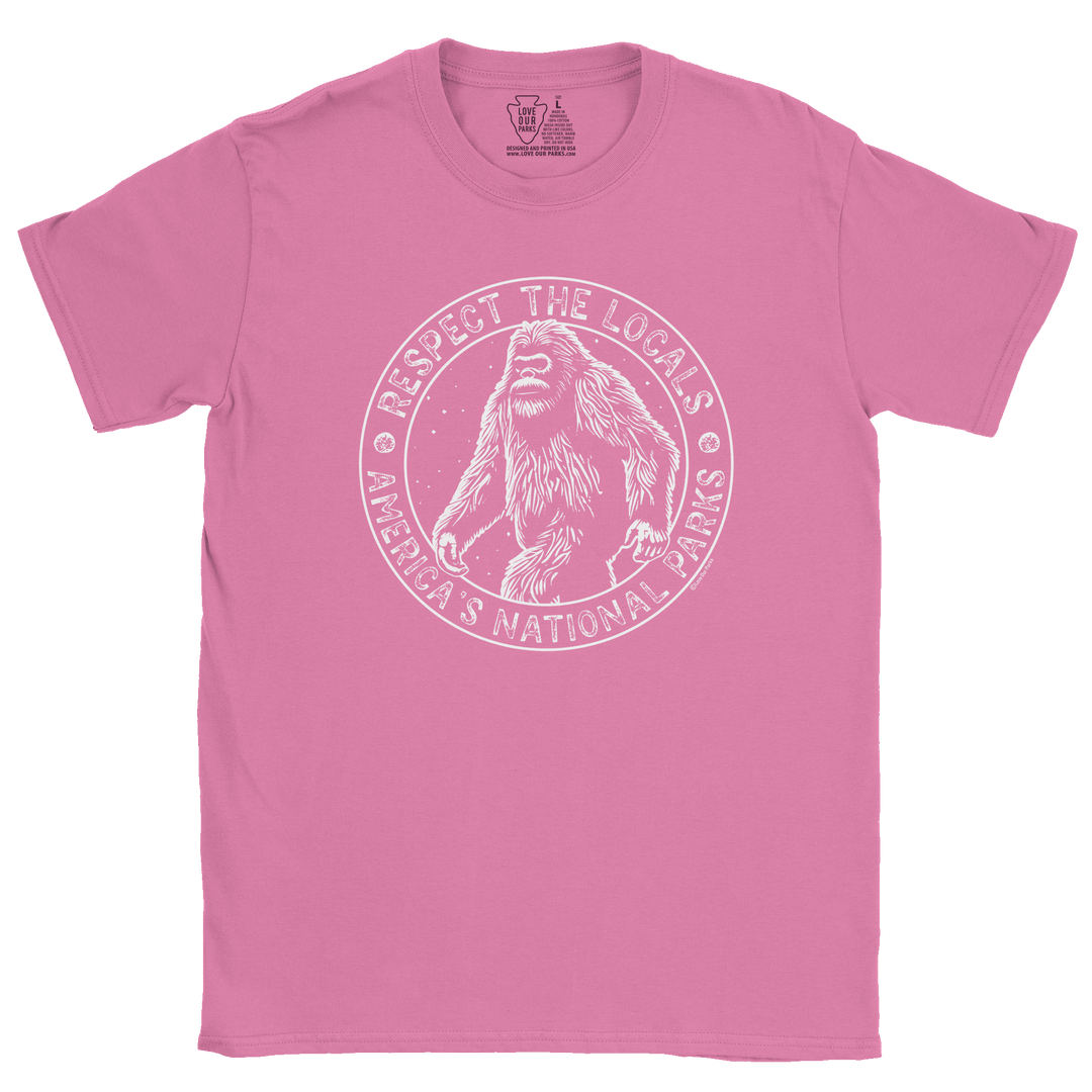 Respect The Locals Bigfoot Tee