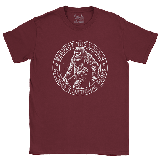 Respect The Locals Bigfoot Tee