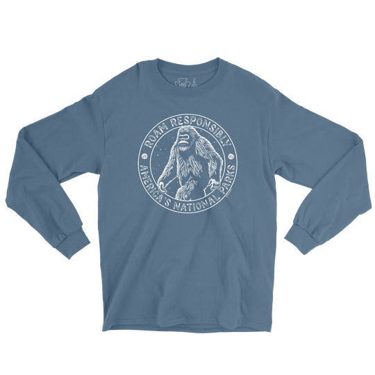 Roam Responsibly Bigfoot Long Sleeve Tee