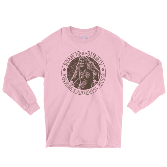 Roam Responsibly Bigfoot Long Sleeve Tee