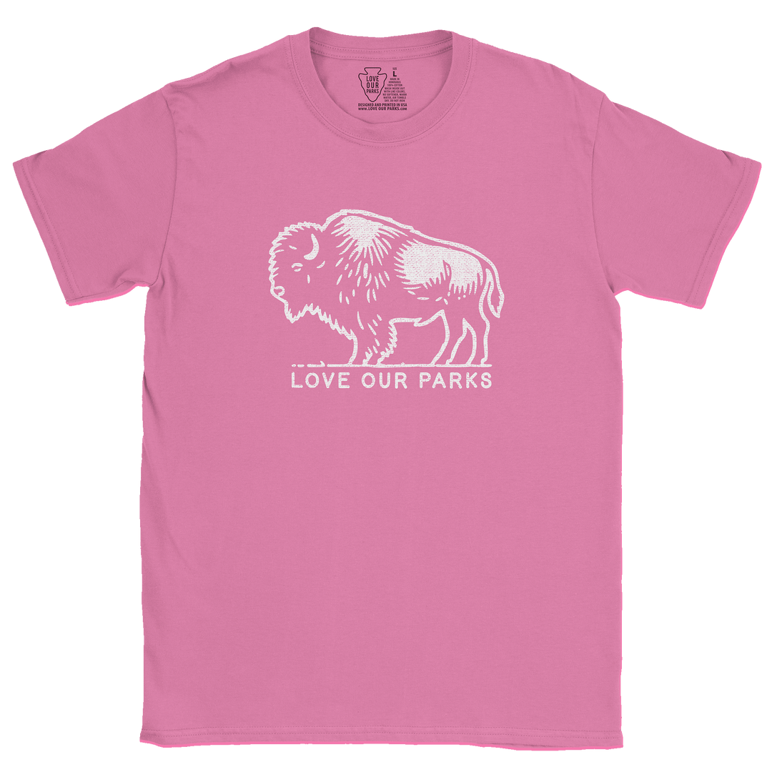 Love Our Parks Bison Tee