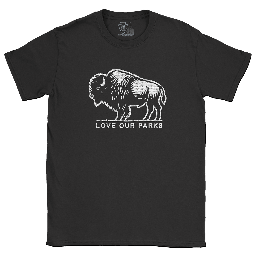 Love Our Parks Bison Tee