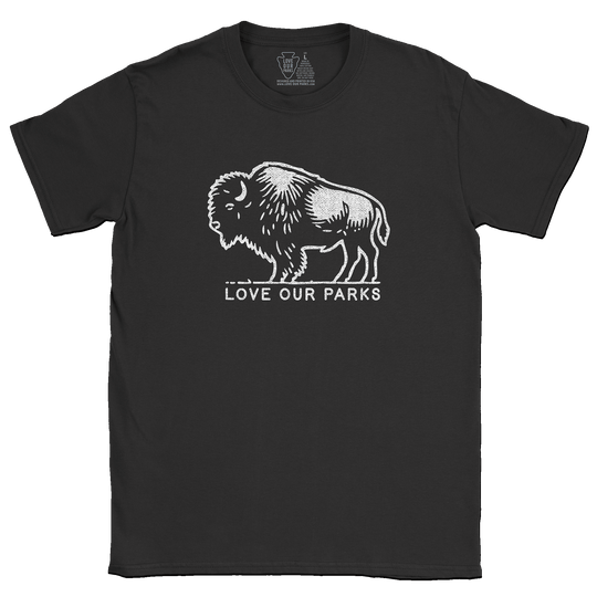Love Our Parks Bison Tee